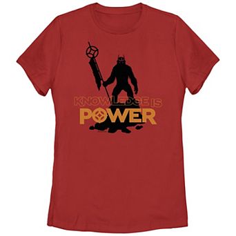 Juniors' Kingdom Of The Planet Of The Apes Knowledge Is Power Graphic Tee