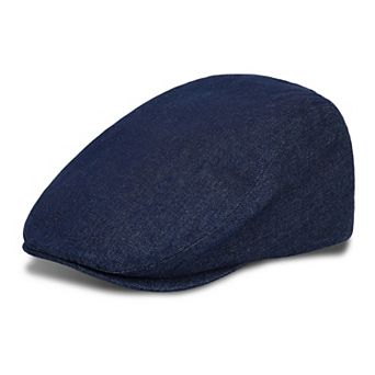 Men's Wembley Flat Top Denim Ivy Cap