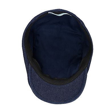 Men's Wembley Flat Top Denim Ivy Cap