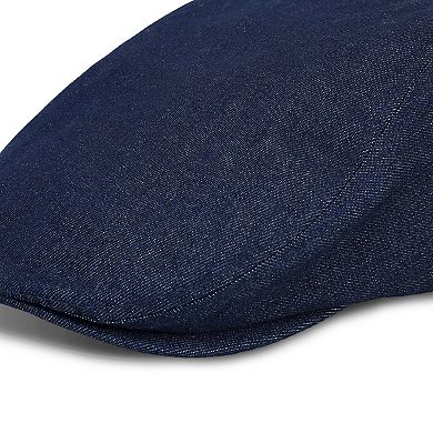 Men's Wembley Flat Top Denim Ivy Cap
