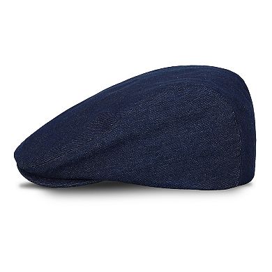 Men's Wembley Flat Top Denim Ivy Cap