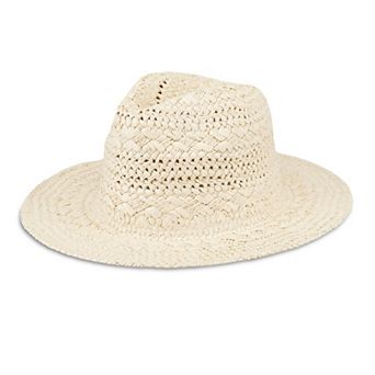 Men's Wembley Open Weave Straw Panama Hat
