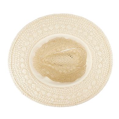 Men's Wembley Open Weave Straw Panama Hat