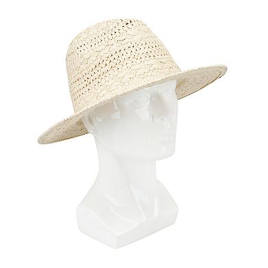 Men's Wembley Open Weave Straw Panama Hat