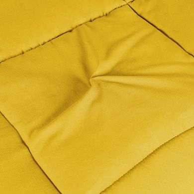 SUPERIOR Solid Reversible Down Alternative Comforter