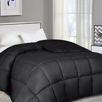 SUPERIOR Solid Reversible Down Alternative Comforter