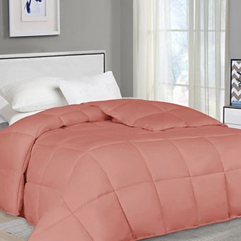 SUPERIOR Solid Reversible Down Alternative Comforter
