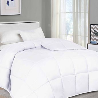 SUPERIOR Solid Reversible Down Alternative Comforter