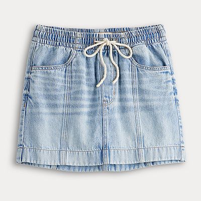 Kohl's denim skirt clearance