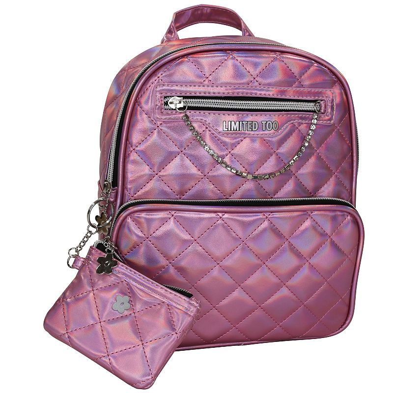 Girls Limited Too Mini Backpack with Coin Purse, Pink
