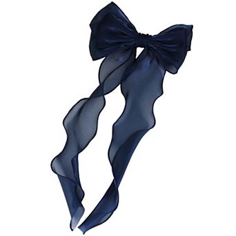 Girls Limited Too Long Flowy Bow Hair Clip