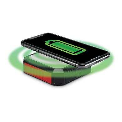 WeatherX Solar Power Bank and Light with Wireless Charger