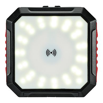 WeatherX Solar Power Bank and Light with Wireless Charger