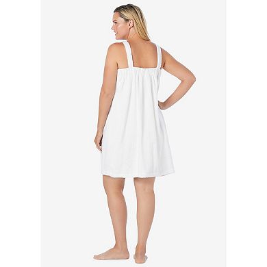 Dreams & Co. Plus Size Terry Towel Wrap