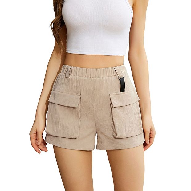 Womens High Waist Shorts Y2k Summer Casual Baggy Trendy
