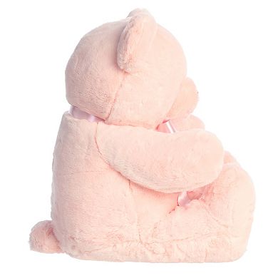 Ebba X-large Pink Comfy 36" Pink Bear Snuggly Baby Stuffed Animal