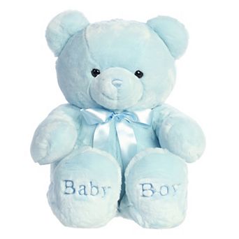 Ebba X-large Blue Comfy 36" Blue Bear Snuggly Baby Stuffed Animal