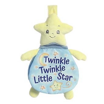 Ebba Small Yellow Story Pals 9" Twinkle Twinkle Little Star Educational Baby Stuffed Animal