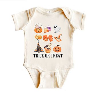 Trick Or Treat Chart Baby Bodysuit