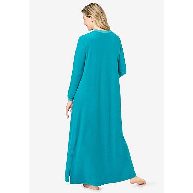 Dreams & Co. Plus Size Long Sherpa Lounger