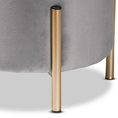 Baxton Studio Thurman Footstool