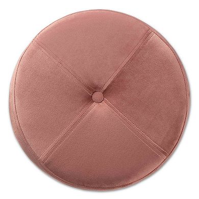 Baxton Studio Malina Ottoman