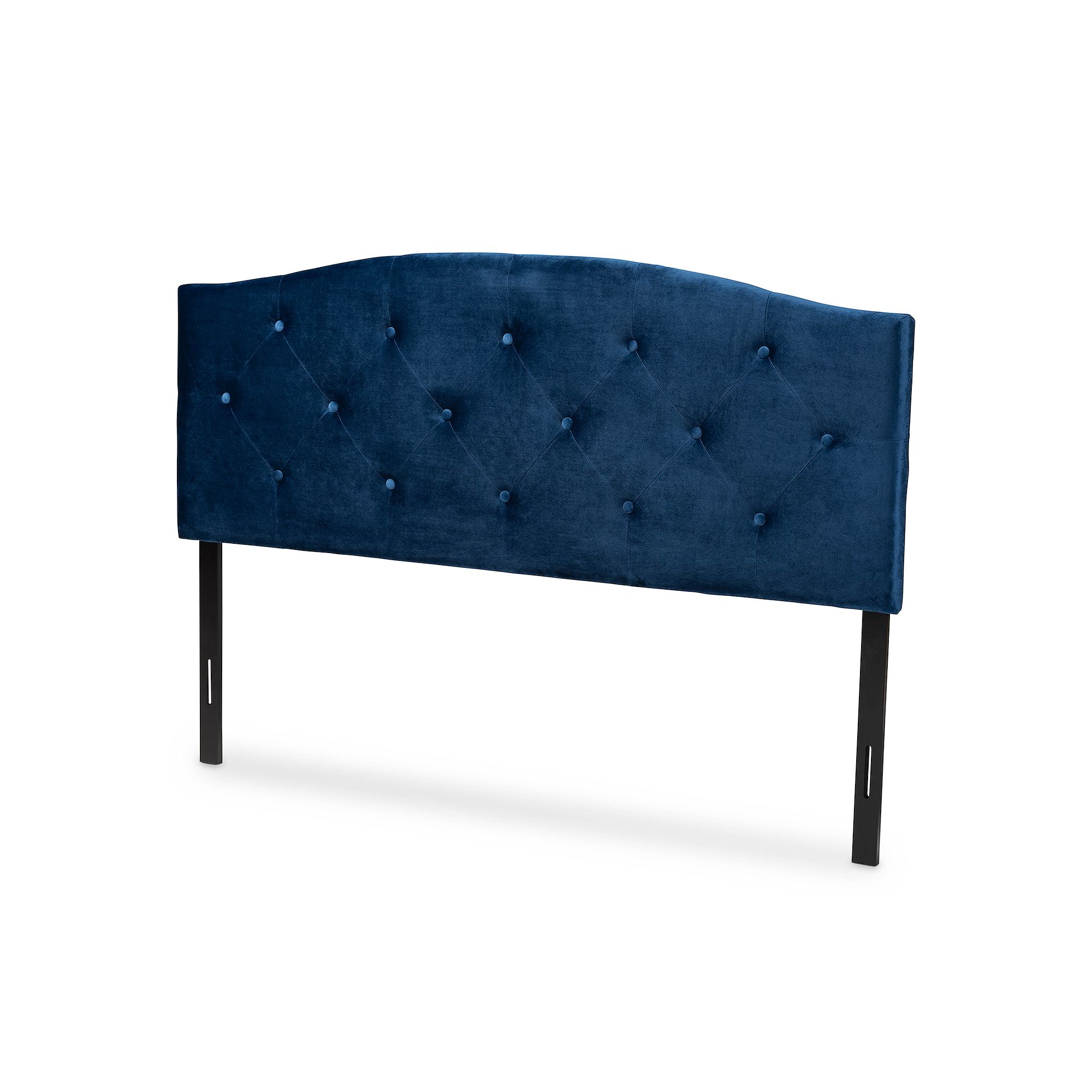 Baxton Studio Leone Headboard, Navy Blue