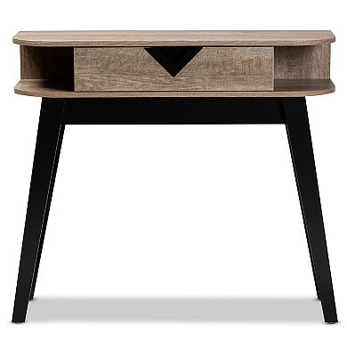 Baxton Studio Wales 1-Drawer Console Table