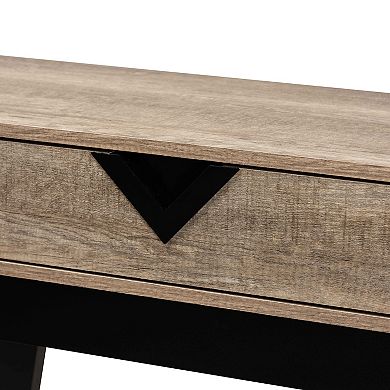 Baxton Studio Wales 1-Drawer Console Table