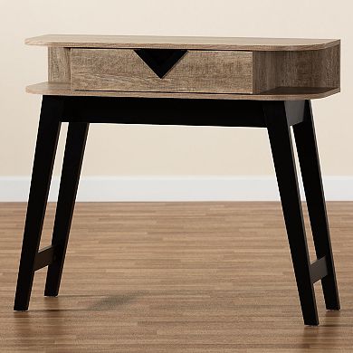 Baxton Studio Wales 1-Drawer Console Table