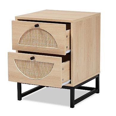Baxton Studio Ardon Nightstand