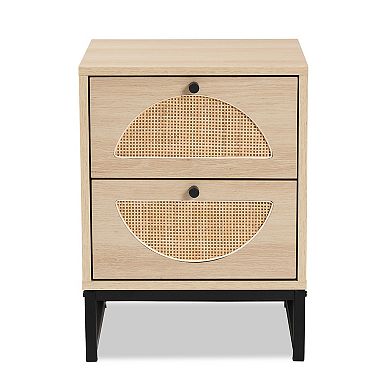 Baxton Studio Ardon Nightstand