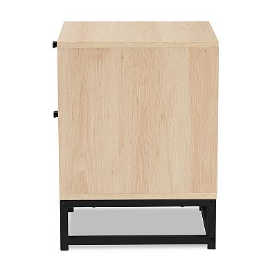 Baxton Studio Ardon Nightstand
