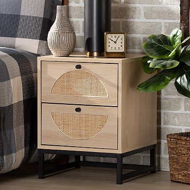 Baxton Studio Ardon Nightstand