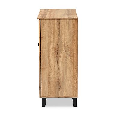 Baxton Studio Coolidge 1-Drawer Shoe Cabinets 1-Drawer