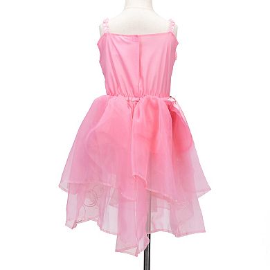 Wicked Deluxe Glinda Pink Bubble Dress Up Set
