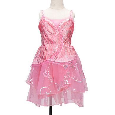 Wicked Deluxe Glinda Pink Bubble Dress Up Set