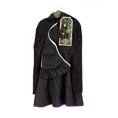 Wicked Deluxe Elphaba Black Defying Gravity Dress Up Set