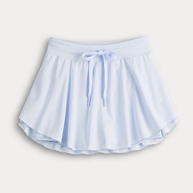Juniors' SO® Woven Tie Skort