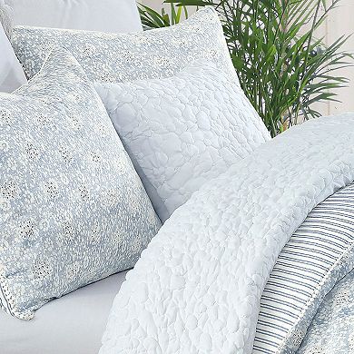 Peri Floral Bubble Decorative Pillow