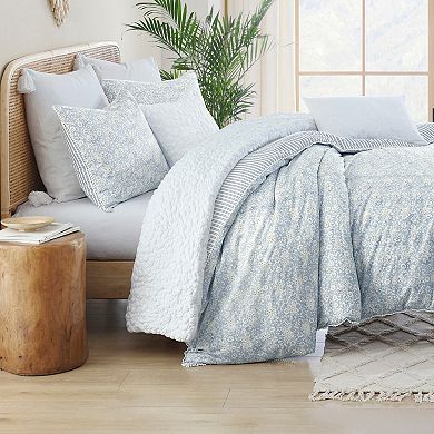 Peri Floral Bubble Decorative Pillow