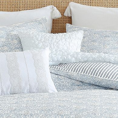 Peri Floral Bubble Decorative Pillow