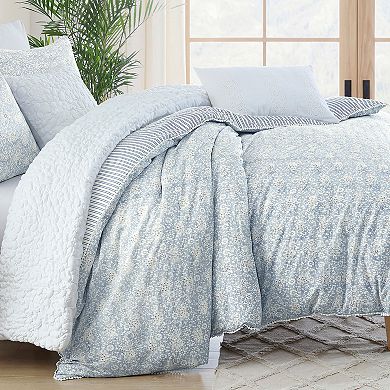 Peri Linen Eyelet Decorative Pillow
