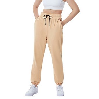 Womens Casual Baggy Sweatpants High Waisted Joggers Pants Athletic Lounge Trousers With Pockets