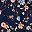 Navy Blue Plum Blossom