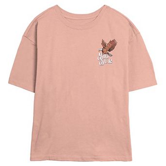 Juniors' Big Sur Eagle Skimmer Graphic Tee