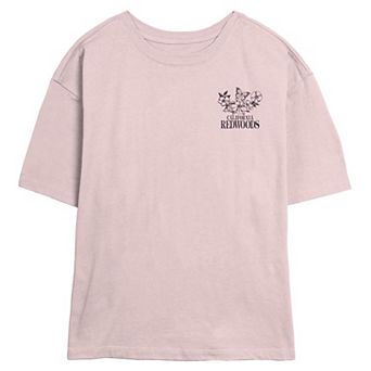 Juniors' California Redwoods Skimmer Graphic Tee