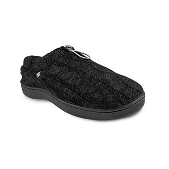 Heat Holders Women's Heatweaver Cable Knit Adjustable Drawstring Slippers