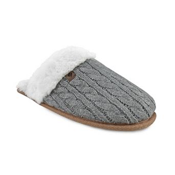 Heat Holders Women's Heatweaver Cable Knit Scuff Slippers