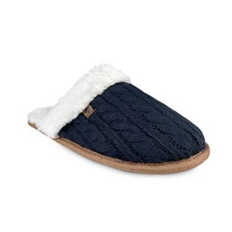 Heat Holders Women's Heatweaver Cable Knit Scuff Slippers